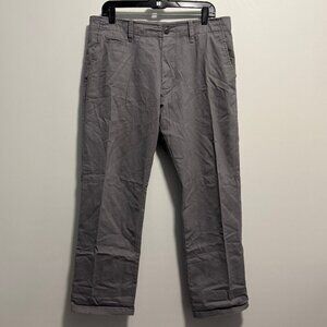 Old Navy Broken-In Straight Grey‎ Pants Sz 34x30